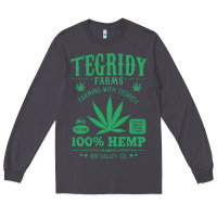 Smoke tegridy farms Long Sleeve Tee - linhVisuals