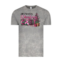 Cloud Rock all i want for christmas is cure Vintage Tee - FaDigitalArtStudio