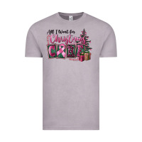 Vintage Zinc all i want for christmas is cure Vintage Tee - FaDigitalArtStudio