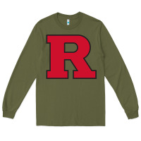 Army Green Rutgers Scarlet Knights, merch Long Sleeve Tee - linhVisuals