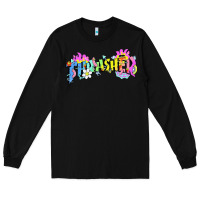 Black trasher Long Sleeve Tee - linhVisuals