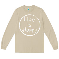 Mushroom life is happy Long Sleeve Tee - linhVisuals