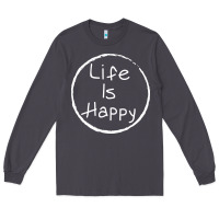 Smoke life is happy Long Sleeve Tee - linhVisuals