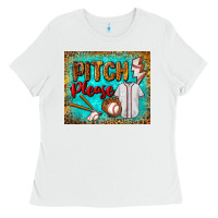 White pitch please mouse pad Ladies Tee - BundleAndBundleShop