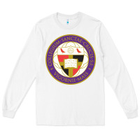 White college of the holy cross Long Sleeve Tee - linhVisuals