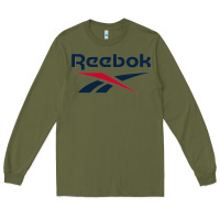 Army Green ree-bok-vector-art Long Sleeve Tee - linhVisuals