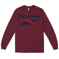 Burgundy ree-bok-vector-art Long Sleeve Tee - linhVisuals