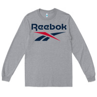 Heather Grey ree-bok-vector-art Long Sleeve Tee - linhVisuals