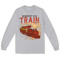 Moon Dust Whiskey Train Long Sleeve Tee - linhVisuals