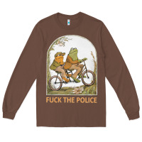 Chestnut Frogs And Toad Fucks The Police Long Sleeve Tee - linhVisuals