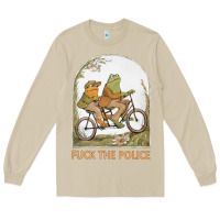 Mushroom Frogs And Toad Fucks The Police Long Sleeve Tee - linhVisuals