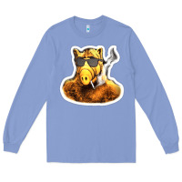 Colony Blue Alf Long Sleeve Tee - linhVisuals