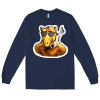 Navy Alf Long Sleeve Tee - linhVisuals