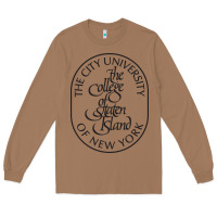 Toasted Coconut College Of Staten Island Long Sleeve Tee - linhVisuals