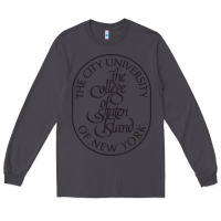 Smoke College Of Staten Island Long Sleeve Tee - linhVisuals