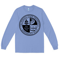 Colony Blue Csu Dominguez Hills Long Sleeve Tee - linhVisuals