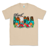 Mushroom Blessed Mama Flowers Cow Classic Tee - CowCowDesign