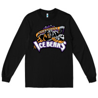 Black knoxville ice bears Long Sleeve Tee - linhVisuals