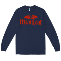 Navy MEAT LOAF Long Sleeve Tee - linhVisuals