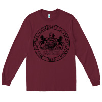 Burgundy Millersville University Long Sleeve Tee - linhVisuals