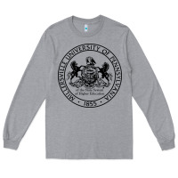 Heather Grey Millersville University Long Sleeve Tee - linhVisuals
