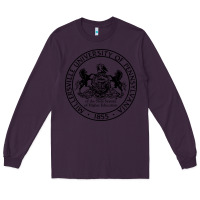 Plum Millersville University Long Sleeve Tee - linhVisuals