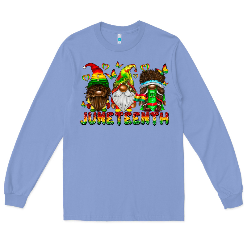 June Teenth Gnomes Long Sleeve Tee by CowhideDigitalArt | Teevron