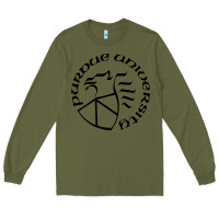 Army Green Purdue University Long Sleeve Tee - linhVisuals