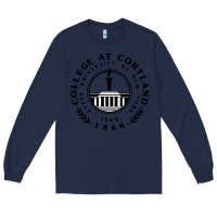 Navy Suny Cortland Long Sleeve Tee - linhVisuals