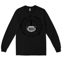 Black Suny Cortland Long Sleeve Tee - linhVisuals