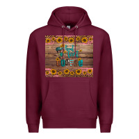 Burgundy but first coffee Premium Hoodie - Artiststas