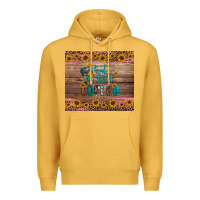 Mustard but first coffee Premium Hoodie - Artiststas