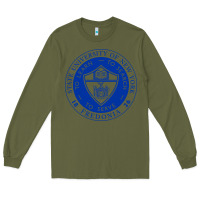 Army Green Suny Fredonia Long Sleeve Tee - linhVisuals