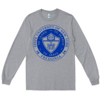 Heather Grey Suny Fredonia Long Sleeve Tee - linhVisuals