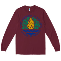 Burgundy Suny Geneseo Long Sleeve Tee - linhVisuals