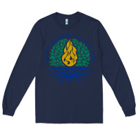 Navy Suny Geneseo Long Sleeve Tee - linhVisuals