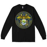 Black Suny Maritime Full Color Long Sleeve Tee - linhVisuals