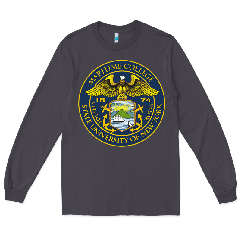 Suny Maritime Full Color Long Sleeve Tee by linhVisuals | Teevron