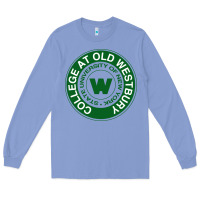 Colony Blue Suny Old Westbury Long Sleeve Tee - linhVisuals