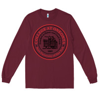 Burgundy Suny Oneonta Long Sleeve Tee - linhVisuals