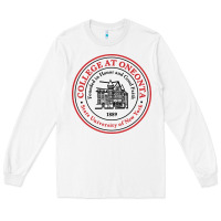 White Suny Oneonta Long Sleeve Tee - linhVisuals