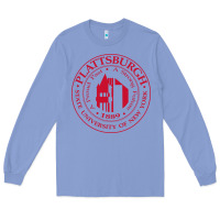 Colony Blue Suny Plattsburgh Long Sleeve Tee - linhVisuals