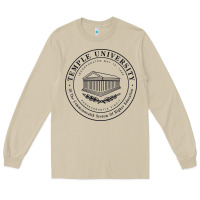 Mushroom Temple University Long Sleeve Tee - linhVisuals