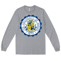 Heather Grey University Of Akron Long Sleeve Tee - linhVisuals