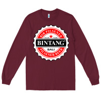 Burgundy beer bintang bali 2022 Long Sleeve Tee - linhVisuals