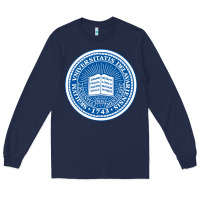 Navy University Of Delaware Long Sleeve Tee - linhVisuals