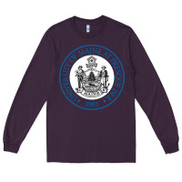 Plum University Of Maine At Presque Isle Long Sleeve Tee - linhVisuals