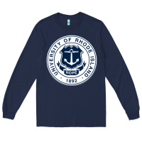Navy University Of Rhode Island Long Sleeve Tee - linhVisuals