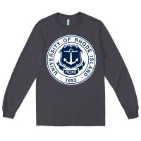 Smoke University Of Rhode Island Long Sleeve Tee - linhVisuals