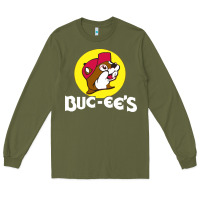 Army Green bucc ee's tshirt Long Sleeve Tee - linhVisuals
